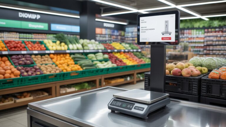 Grocery Stores AI Automation Smart Recognition Scale