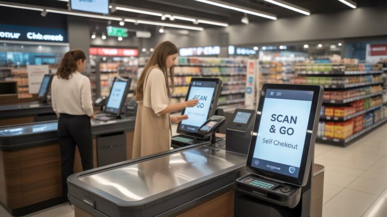 Retail Chains Self Checkout System Ai